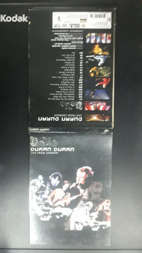 Duran Duran - Live From London - Solo Tapa, Sin Dvd 0