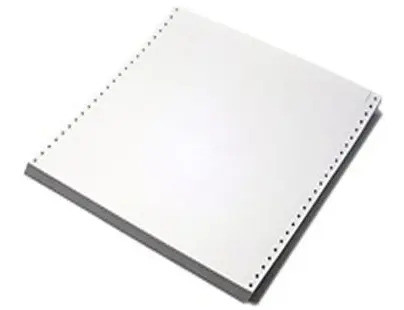 Papel Fanfold 25 X 12 Troquelado En Cruz - Paq. X 1000 Hojas 1