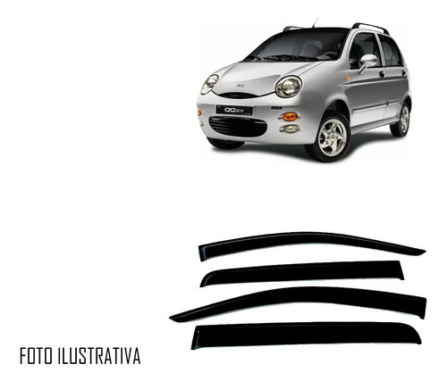 Paralluvias O Goteros Chery Qq 2012/2014 0