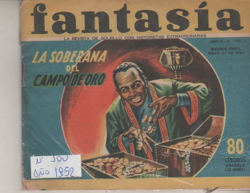 Revista De Bolsillo Historieta  * Fantasia * Nº 139 Año 1952 0