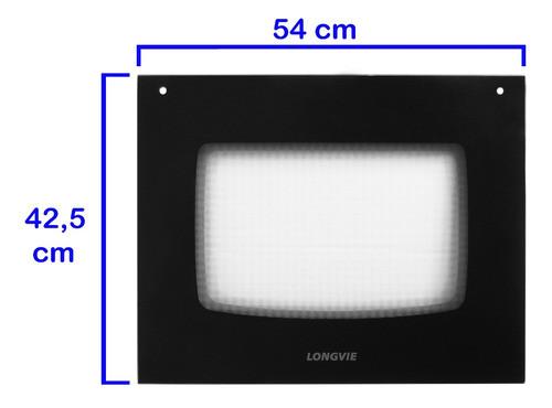Vidrio De Horno Cocina Original Longvie 3501 +lana De Vidrio 1