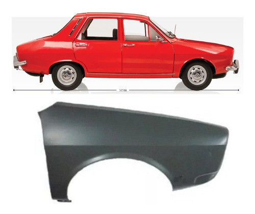 Guardabarro Delantero Renault 12 Todos Derecho 1
