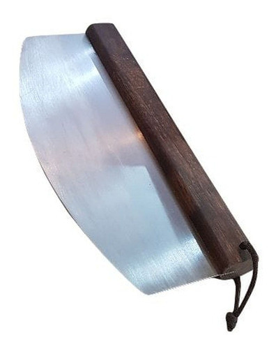 Corta Pizza De Acero Inoxidable Tipo Medialuna 0