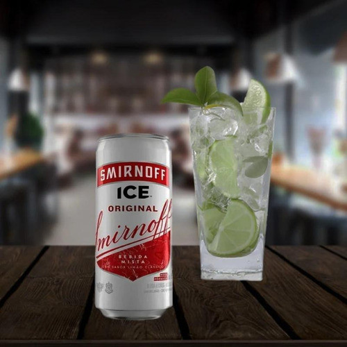 Smirnoff Ice Original Vodka Mixed Drink Cooler Lata 473ml 1