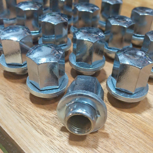 12 Tuercas Rueda Ford Falcon F100 Bronco Cromada No Original 1