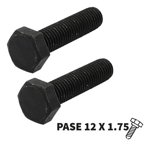 Bulon De Acero Cabeza Hex Negro 12x25mm Caja X 100u Jomarca 1
