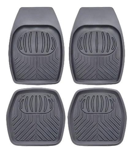 Universal Goma 4pc Coche Piso Alfombra Alfombras Alfombra Se 0