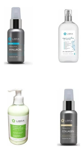Kit Serum+ Emulsion Limpieza + Agua Micelar Libra 250ml 0