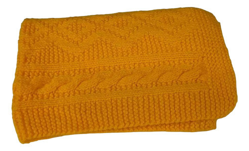 Manta Bebe Lana Hipoalergénica Naranja 105x75 0