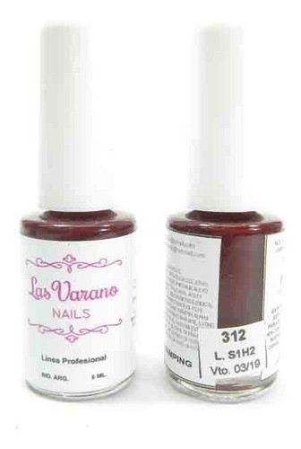 Pintura Para Stamping Color Bordo Deco Nails  Lefemme 0