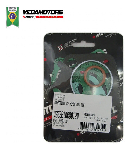 Junta Descarbonizado Polleritas 110 Vedamotors 1