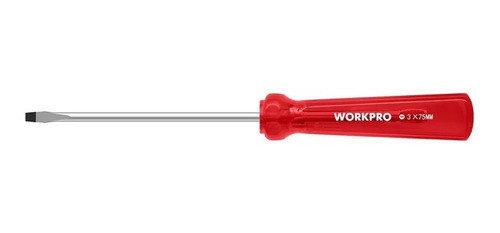 Destornillador Plano Cr-v Magnético 8x200 Mm Workpro W021370 1