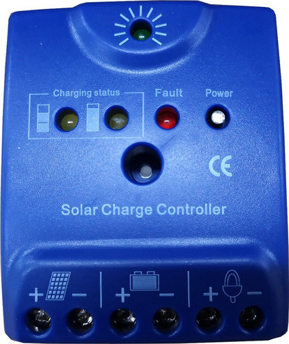 Regulador De Voltaje Panel Solar C-12v/24v 10a Enertik 0