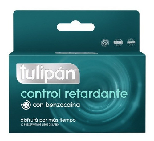 Tulipán Preservativos Látex Control Retardante 3 Cajas X12u 1