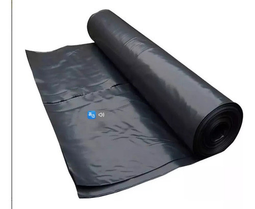 Rollo Nylon Polie Negro 100 Micrones 4 Mt Ancho 10 Mt 0