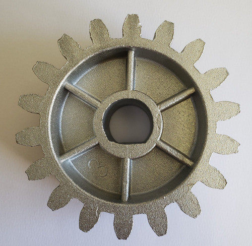 Piñon Engranaje De Aluminio Motor Porton Corredizo Seg Z=18 0