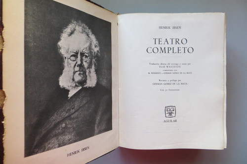 Henrik Ibsen Teatro Completo Ed Aguilar 1965 1