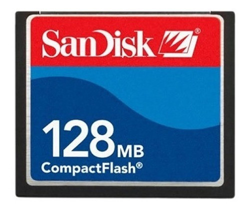 Combo Memoria Cf 128mb Sandisk + Adaptador + Lector 1