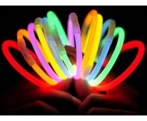 Pulseras Luminosas Quimicas Cotillon De Neon X 50 1