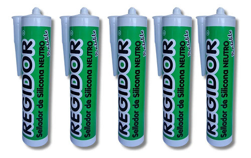Sellador Silicona Neutra Color Blanco Pack X 5 U 280 Cc 0