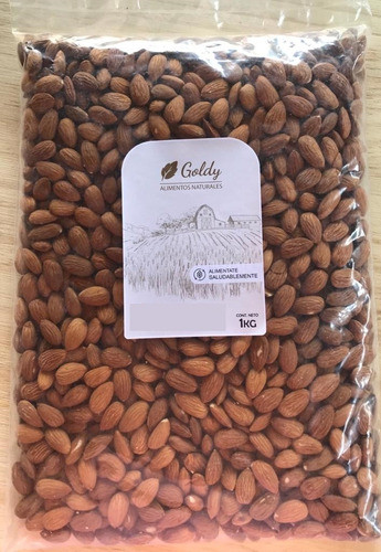 Almendras Tostadas Con Sal - Excelente Calidad - 1 Kg Envio 1