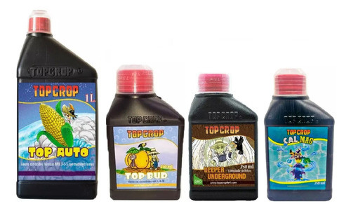 Combo Top Auto 1lt + Deeper +top Bud + Calmag X 250ml 0