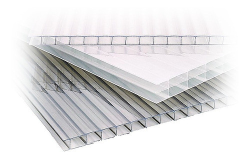 Policarbonato Cristal 10 Mm 1/4 Placa 2,10 X 1,45mts 0