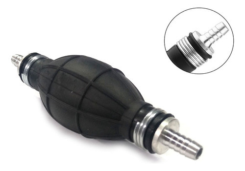 Bombin Cebador Manual Aluminio Nafta Diesel Con Antiretorno 0