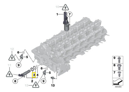 Juntas Electroválvulas Para Bmw Serie 7 F01 730i N52n 1
