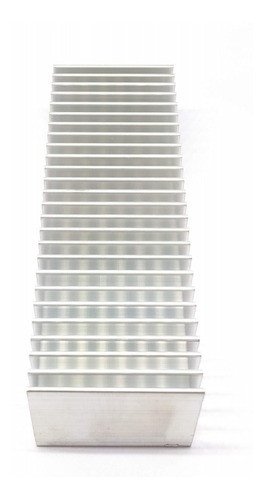 Disipador Aluminio Grande Alta Potencia 80 X 30 X 27 Mm 0