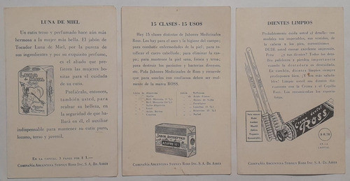 Publicidades Antiguas Colección Dr Ross Años 30 A Elección 1