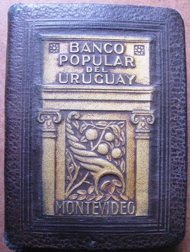 Alcancia Antigua Banco Popular Del Uruguay Made In Usa. 0