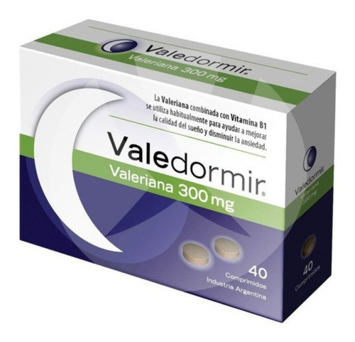 Vale Dormir Valeriana 300mg 40 Comprimidos 0