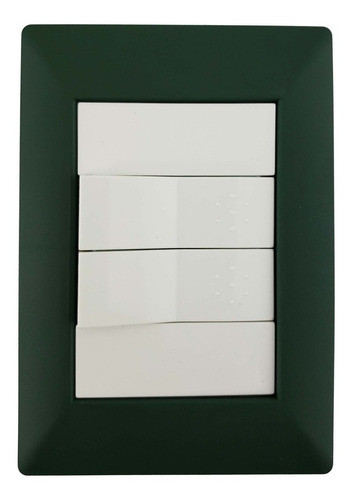 Llave Armada 2 Puntos Blanco Con Tapa Verde Cambre Xxii 0