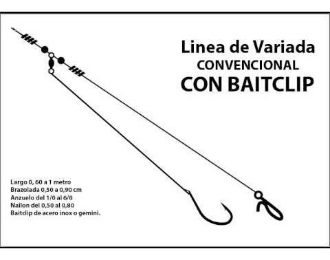 Lineas Baitclip Especial Longcasting Distancia Pesca Mar X 5 1