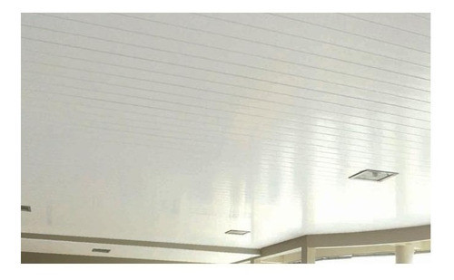 Cielorraso O Revestimiento De Machimbre De Pvc 200 X 10 Mm 0