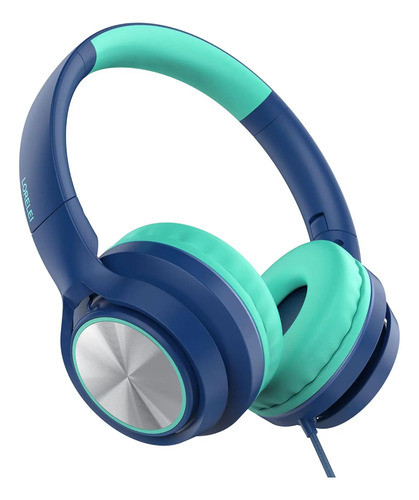 Audífonos Niños Micrófono, Seguridad 85/94db, Azul Y Verde 0