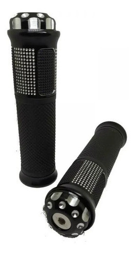 Puños Puntera Aluminio Anodizado Negro 130 Mm Bagattini Pro 0