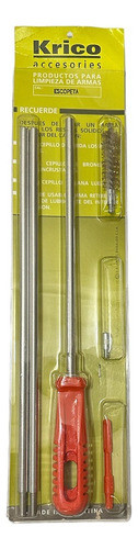 Baqueta Escopeta Calibre 32 Mm + Cepillo De Bronce 0