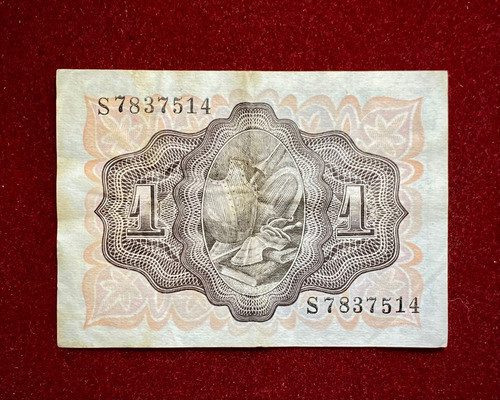 Billete 1 Peseta España 1951 Pick 139 A.2 1