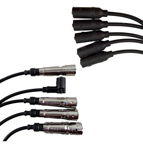Kit Cables + Bujias Ngk Volkswagen Polo 1.6 1.8 (c) 1