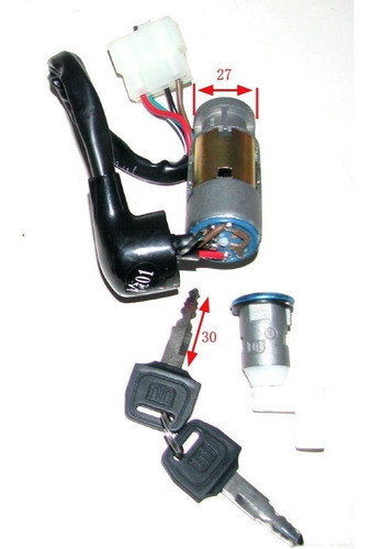 Llave De Contacto P/ Honda Wave 100 Calidad Premium W Std 1