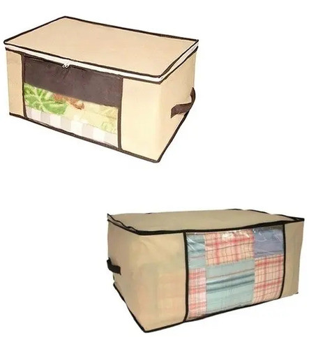 Organizador Para Ropa En Tnt - Guarda Mantas 60x45x30 Cm 1
