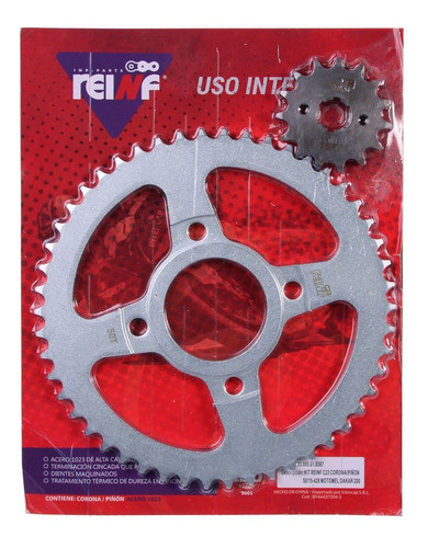 Kit corona Piñon C23 Guerrero Gxl 125 Minitrail (50/15-428) 0