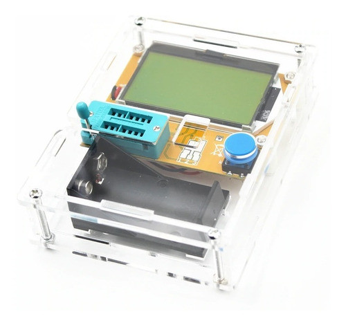 Tester Diodo Triodo Transistor Capacitor Esr Npn + Gabinete 0