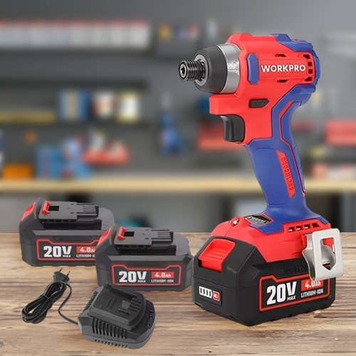 Llave De Impacto 1/2 Workpro +cargador +batería 1