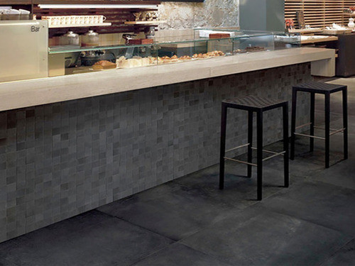 Porcelanato Rectificado Gamas De Negro Esmaltado 58x58 San L 1