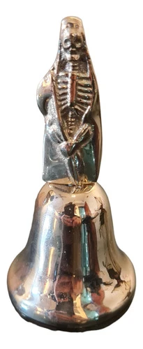 Cineta San La Muerte Con Capa De Bronce 0