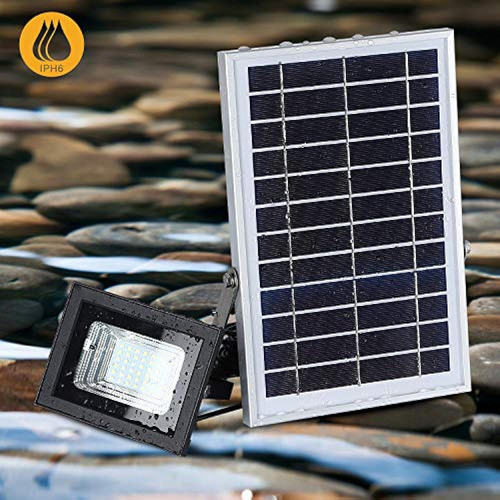 Luces Led Solares Con Luz De Inundación Luces Solares A Dist 1