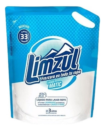 Caja Detergente Ropa Liquido Limzul 3000ml X4u - Dh Tienda 1
